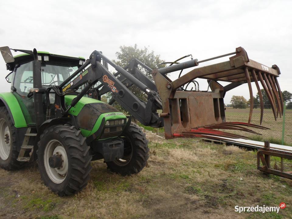 Deutz Fahr K90 ładowacz czołowy z osprzętem kujawsko-pomorskie Kiełpiny sprzedam