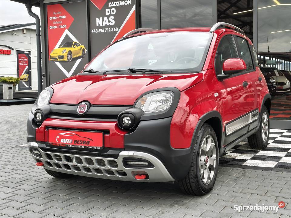 Fiat Panda Wersja Cross Napęd 4x4 2015r sprowadzony Zarszyn