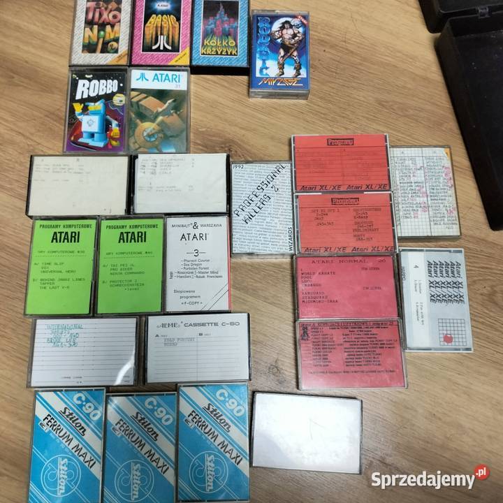 Atari kasety z grami Pabianice