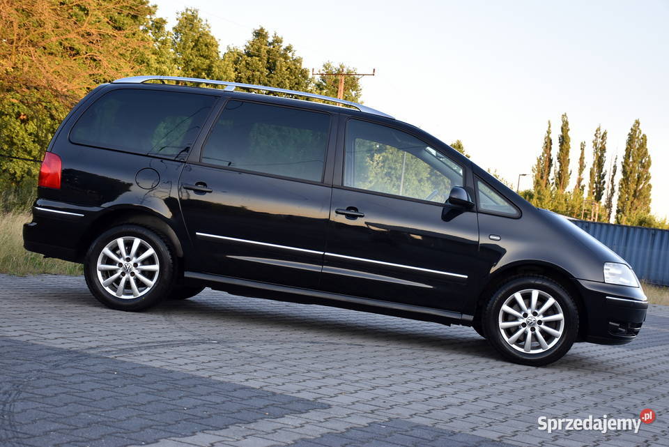 Volkswagen Sharan I Comfortline LIFT 19TDI 7os poduszka powietrzna łódzkie Zduńska Wola