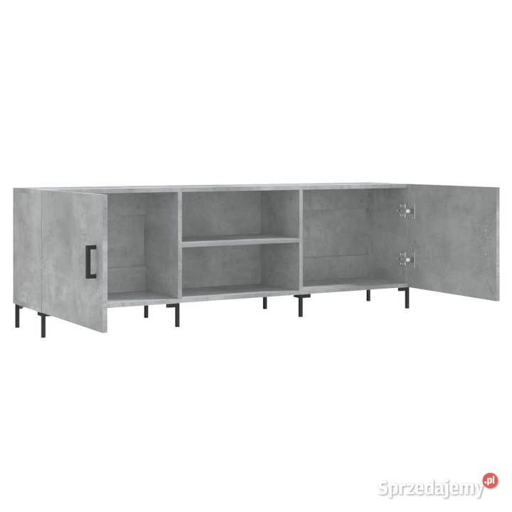 Szafka pod TV szarość betonu 150x30x50 WM829104 mazowieckie Warszawa