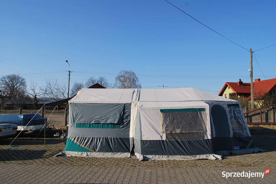 PRZYCZEPA KEMPINGOWA NAMIOTOWA JAMET MONTANA Grzebowilk sprzedam