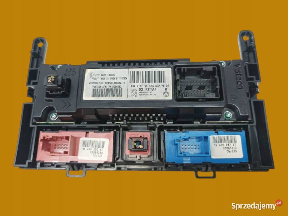 PANEL STEROWANIA 96573322YW Peugeot 407 I