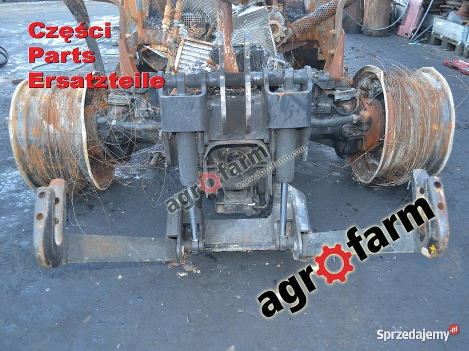 Deutz Agroplus 410 części skrzynia biegów silnik Byków