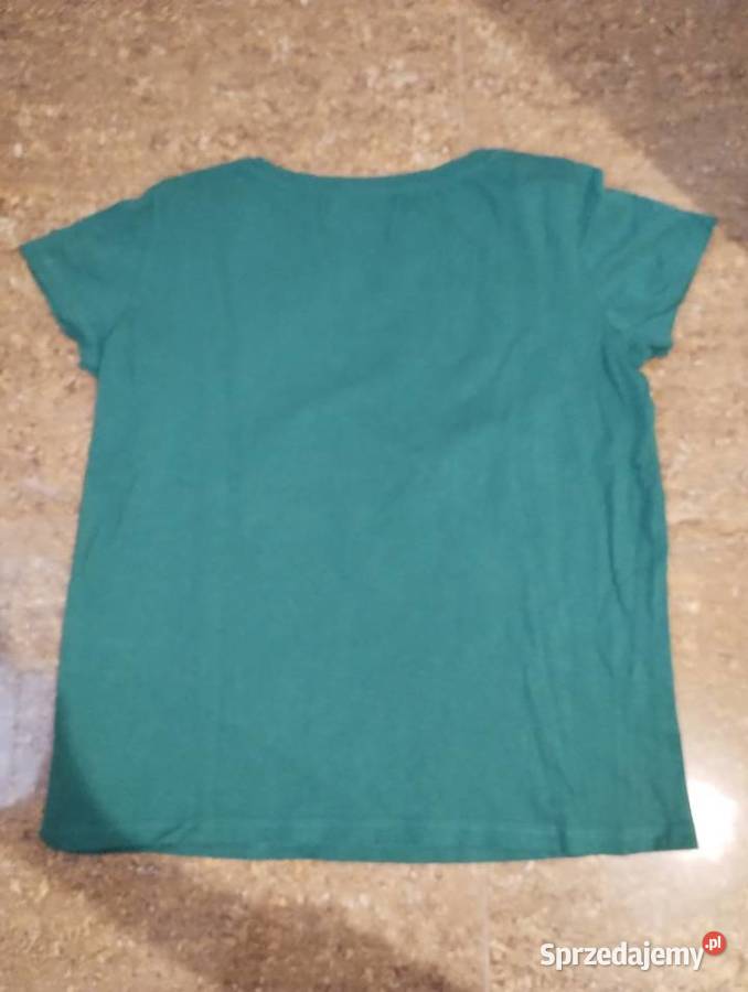 Świąteczna koszulka top tshirt zielona pies psy Piaseczno