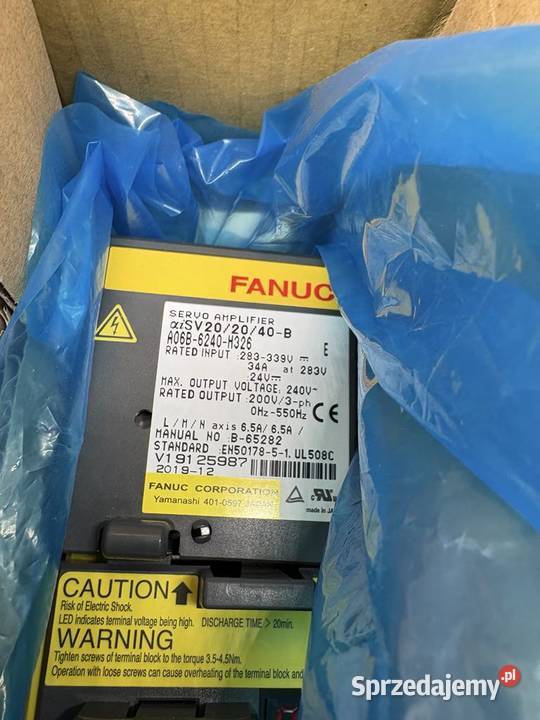 Fanuc A06B6240H326 Servo Amplifier mazowieckie Warszawa