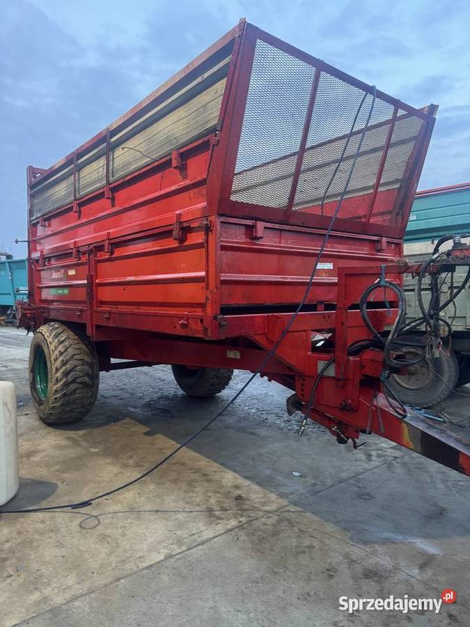 Rozrzutnik obornika przyczepa na kisząnkę małopolskie Bobowa