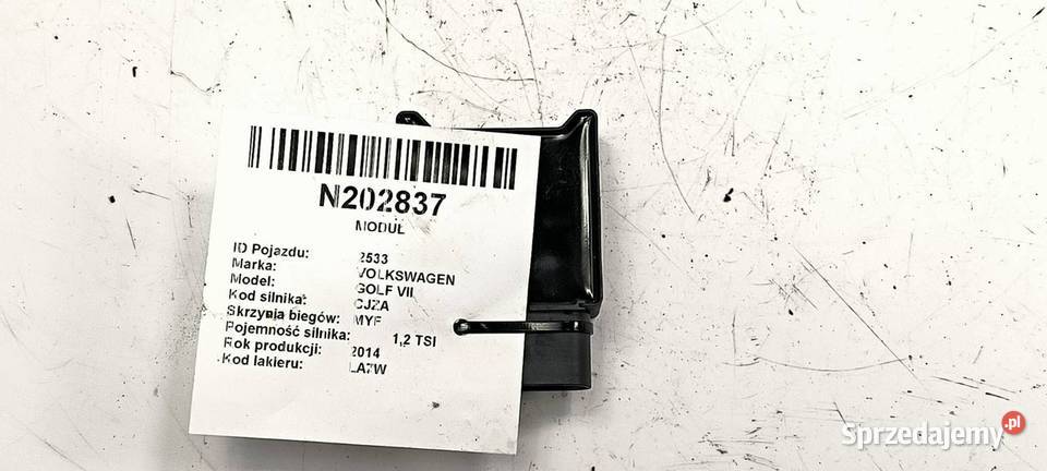 MODUŁ VOLKSWAGEN GOLF VII 5Q0906093A Lipno sprzedam