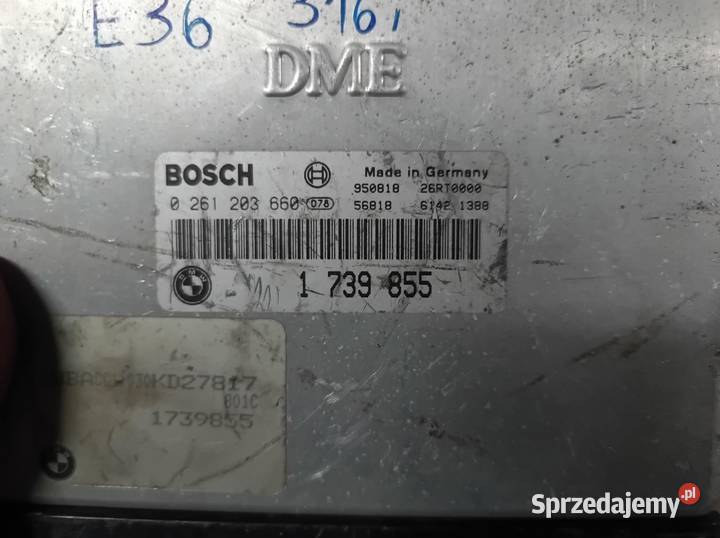 BMW E36 316i sterownik silnika 0261203660 DME Warszawa sprzedam