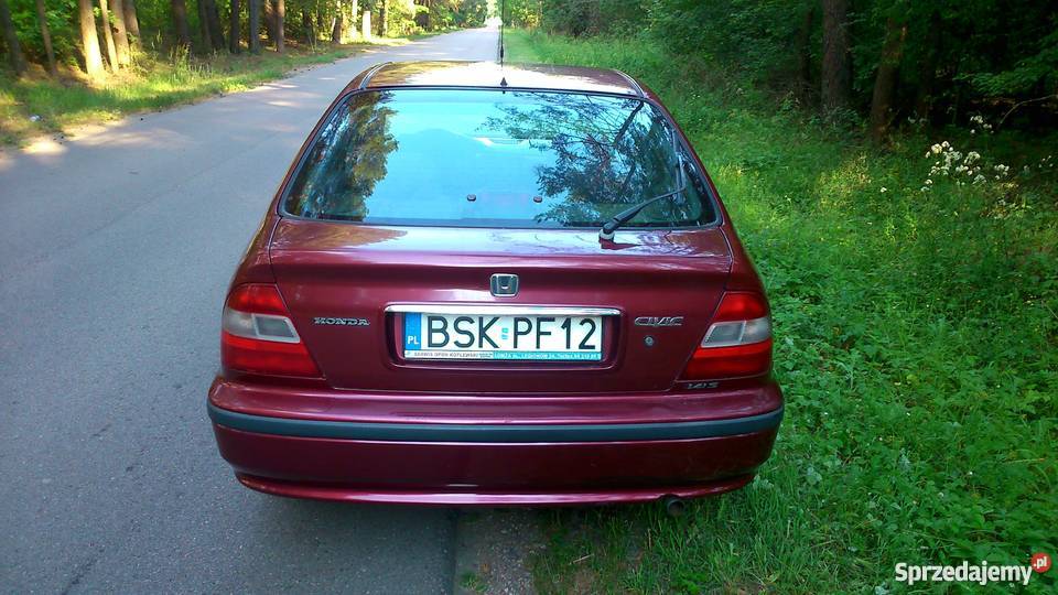 Honda Civic 14 16V 90 1997r Polski salon stan Jatwieź Duża