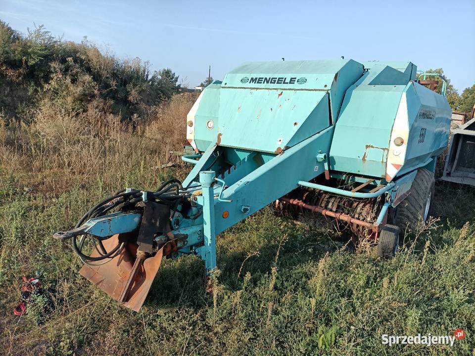Prasa Mengele 550 fortschritt Duża kostka dolnośląskie Międzybórz
