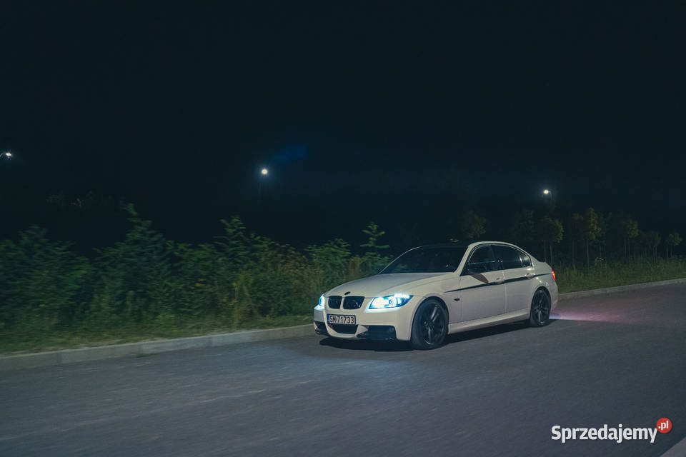 BMW E90 318i 20 benzyna M pakiet Alpinweiss CD Olkusz