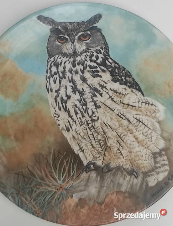 COALPORT Kolekcjonerski ozdobny talerz