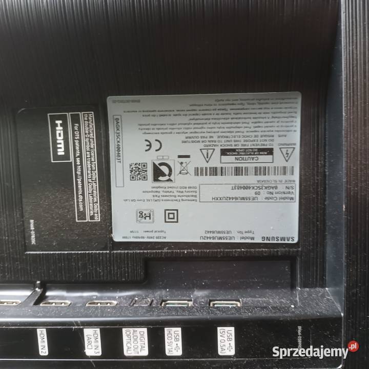 Telewizor Toshiba 50UA4B63DG Dęby Wolskie sprzedam