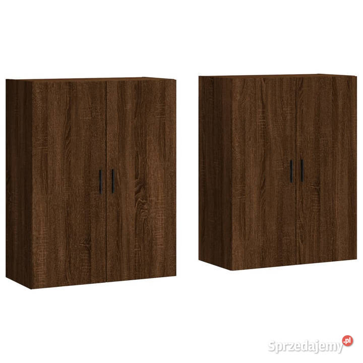 Szafki wiszące brązowy dąb 2 695x34x90 WM3195642 Warszawa sprzedam