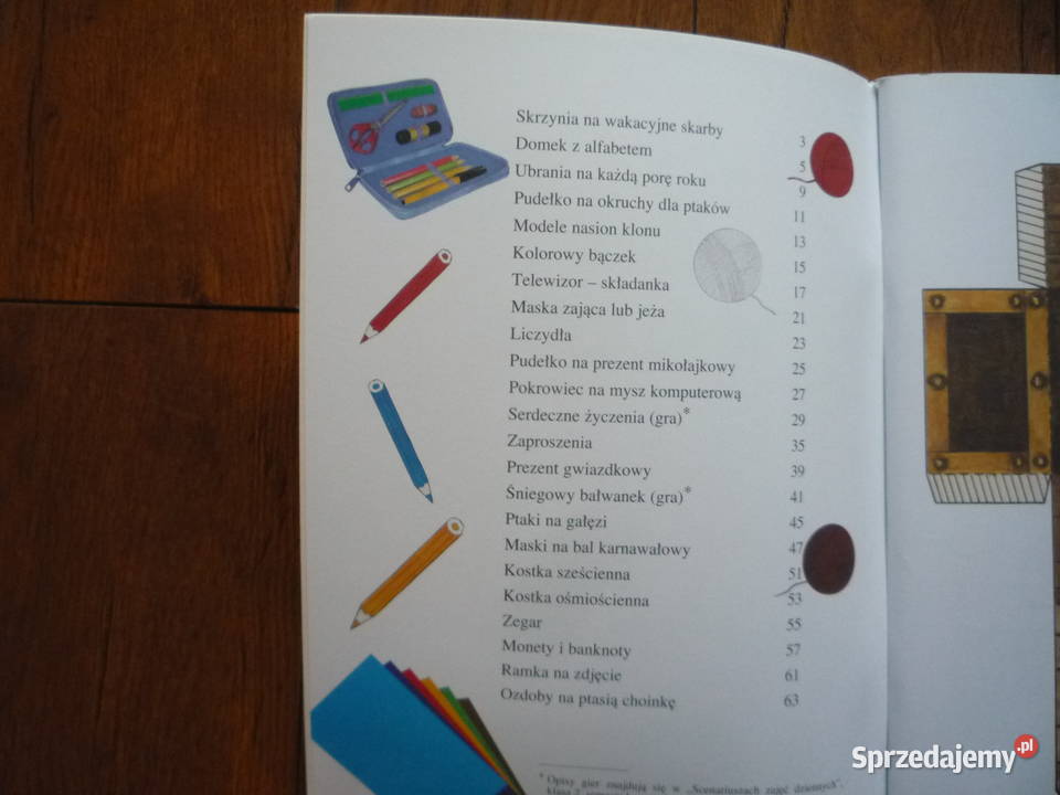 Już w szkole 2 Wycinanka cz 1 i 2 Zabawki z Szczecin