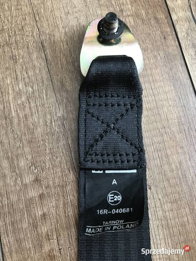 FIAT 126P pas bezpieczeństwa tył kompletny