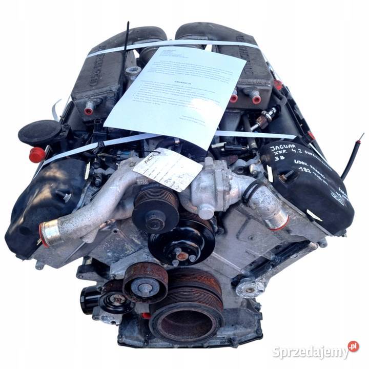 SILNIK Jaguar XKR 42 V8 SUPERCHARGED osobowe Rudka