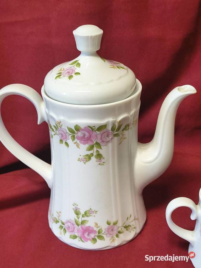 Zestaw porcelanowych dzbanków Niemcy Bawaria Chorzew