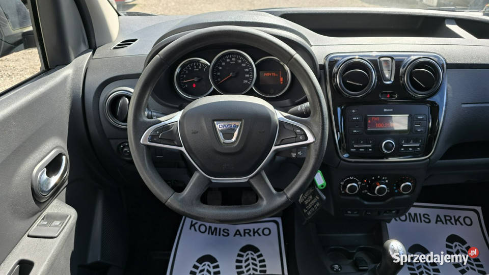 Dacia Dokker Salon Polska Gaz tempomat Zieleniewo