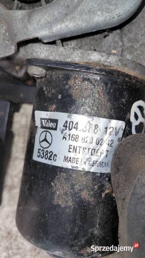 Mechanizm wycieraczek Mercedes A Klasa W168 Łagów