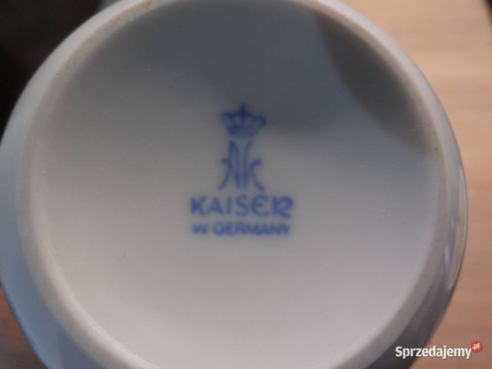 KAISER wazon wazonik biały Raszków