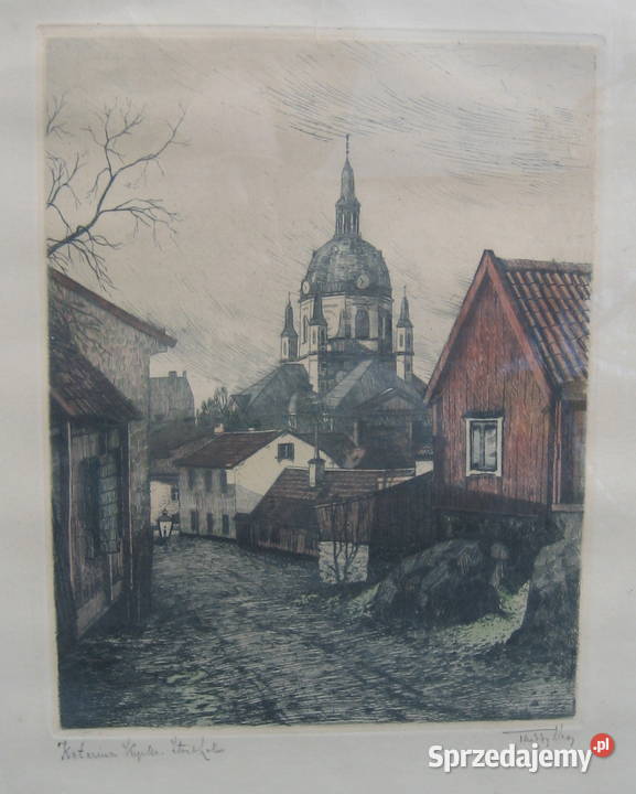 JEAN THEDODOR SKOGLUND Litografi Warszawa