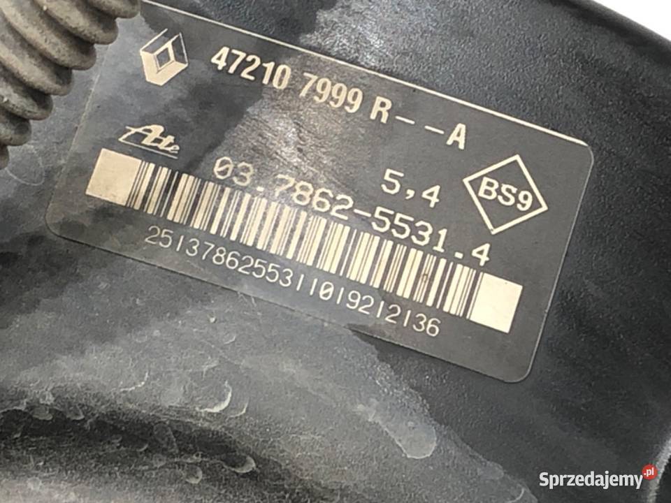 SERWO HAMULCOWE DACIA DOKKER 472107999R sprzedam