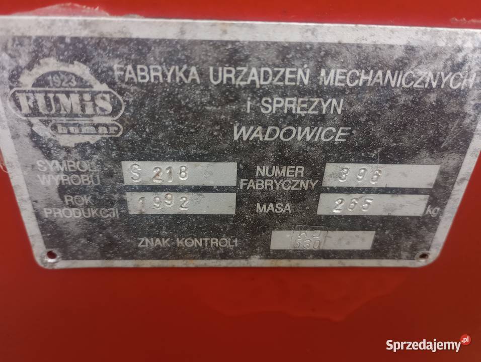 Sadzarka polska łódzkie Poddębice