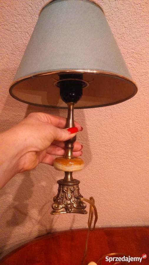 Lampka nocna mosiężnalampa Radom
