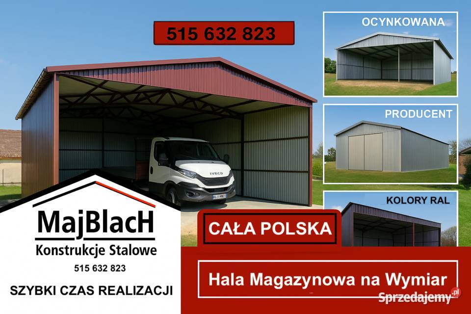 Drewnopodobny Garaż Blaszany Szybka Realizacja Białystok