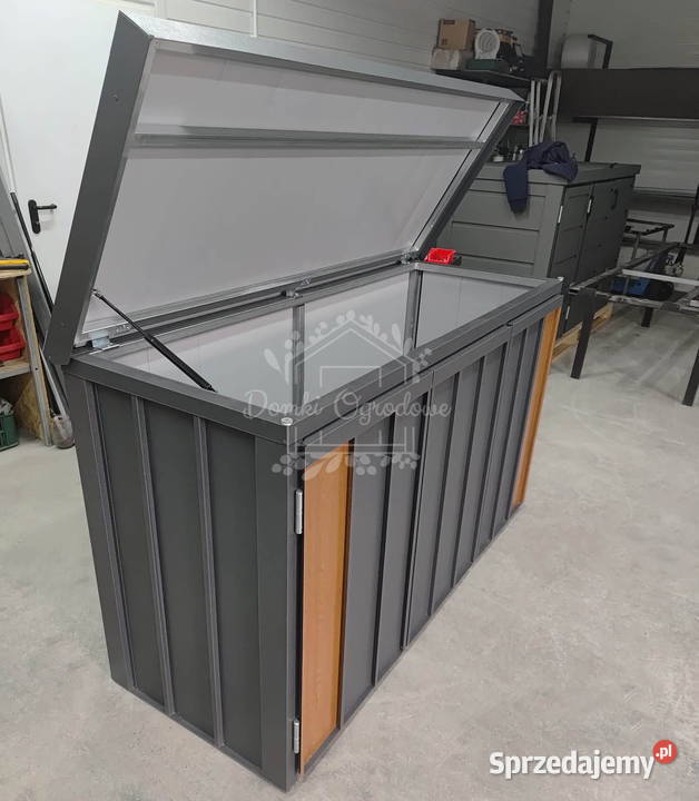 Zabudowa koszy na śmieci wiata śmietnikowa śląskie