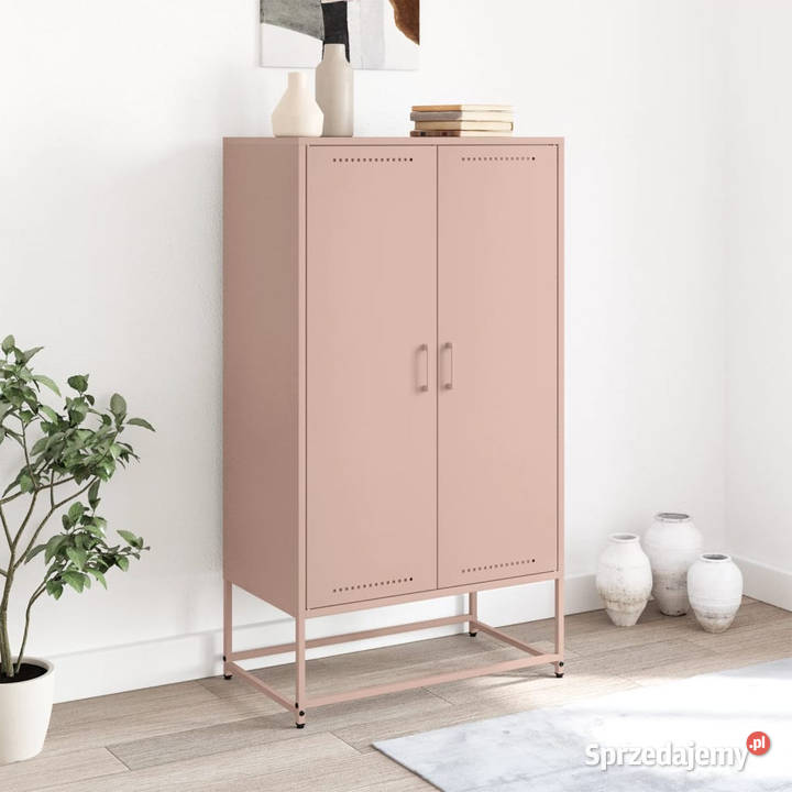 Szafka różowa 685x385x1235 stal WM846495 mazowieckie Warszawa sprzedam
