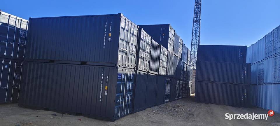 Kontener magazynowy morski 2025r 20DV nowy 6 mazowieckie Sierpc sprzedam