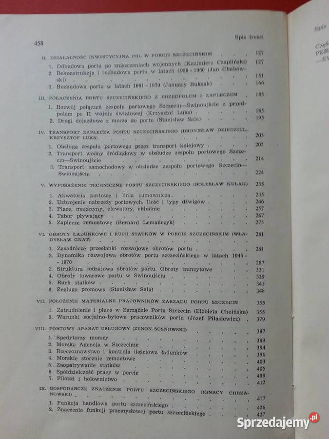 2964 Port Szczeciński Dzieje I Rozwój Do 1970 Szczecin