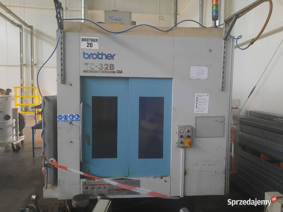 Pionowe centrum obróbcze Brother TC32B QT Biznes i Przemysł lubuskie Strzelce Krajeńskie sprzedam