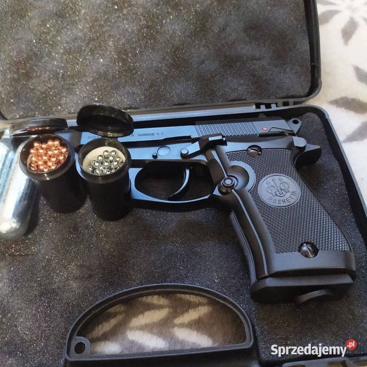 Pistolet wiatrówka Beretta M84 FS 45 mm BB CO2 Sporty strzeleckie i myślistwo Warszawa