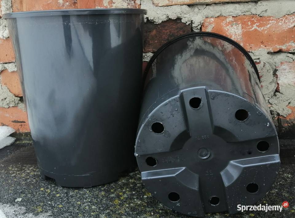Doniczki do róż WYSOKIE 7 litrów śr 22 7L 1 Siewierz sprzedam