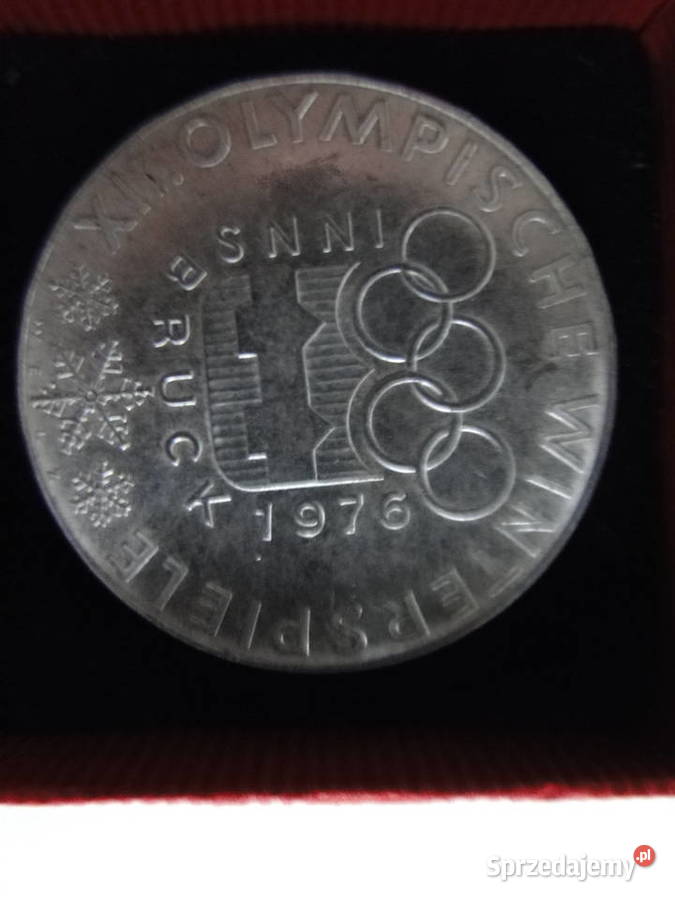 00 Schillingów srebro Austria 1976 r Igrzyska mazowieckie