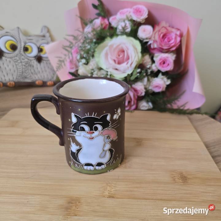 Ekskluzywny Ręcznie Malowany Kubek Ceramiczny Bydgoszcz