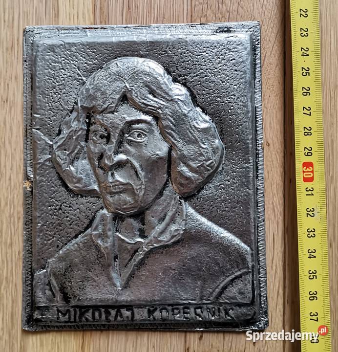 236 MIKOŁAJ KOPERNIK obrazek do zawieszenia PRL Łódź