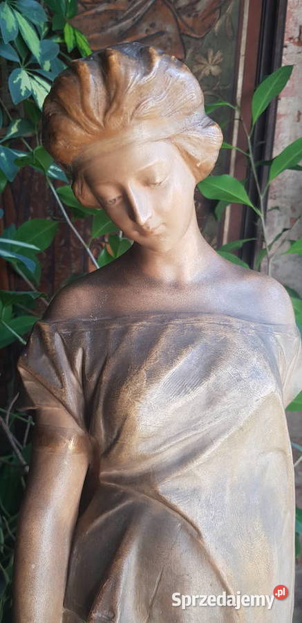 Figura Goldscheider Ligia ceramika szkliwiona Orneta