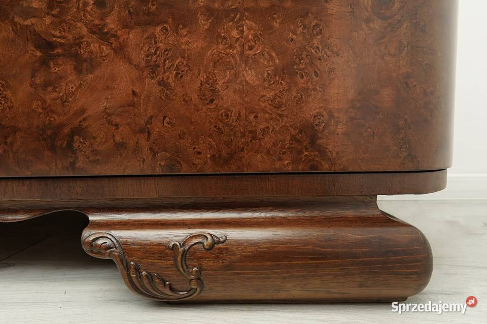 Komoda art deco z lat 30tych XXw renowacji wielkopolskie Jerka