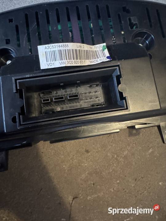 Zestaw Wskaźników Liczniki Volkswagen Passat Rypin