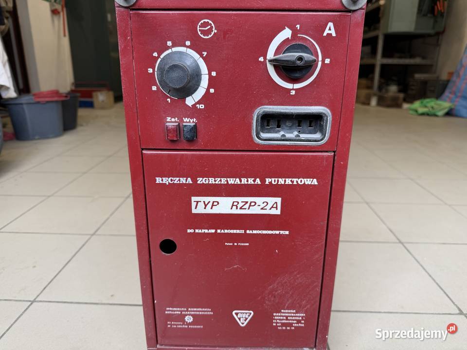 Ręczna zgrzewarka punktowa RZP2A NOWA Wojtkówka