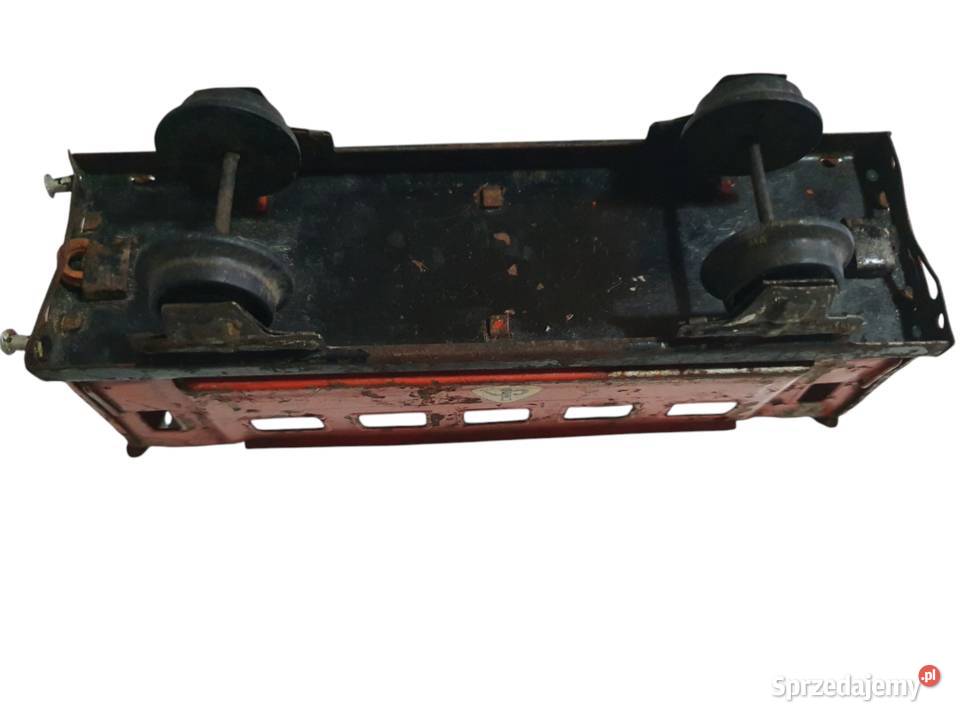 Stara zabawka metalowy wagonik pasażerski Pozostałe Cieszyn