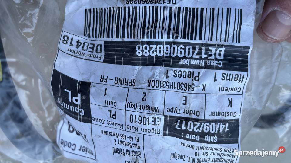 NOWA Sprężyna zawieszenia przód KIA Ceed Nur