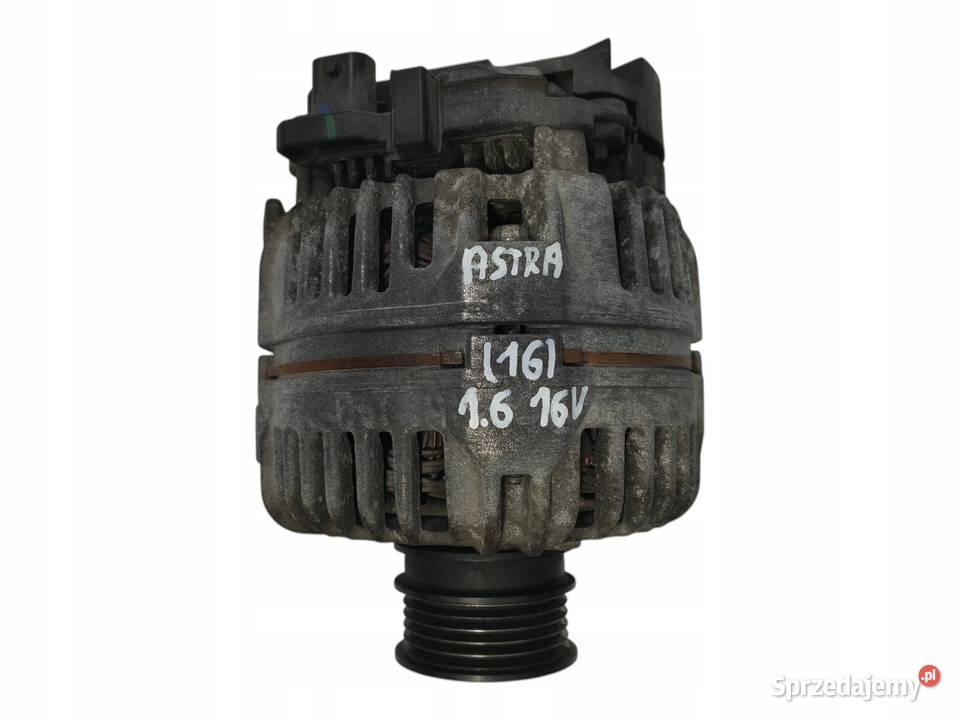ALTERNATOR Opel Astra H Zafira B Meriva 16 16V Części samochodowe Chełm