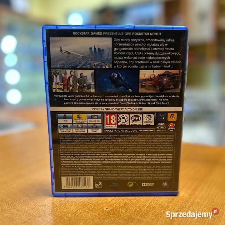 Gra na 4 GTA 5 Gry na konsole