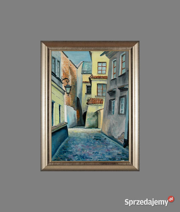 Obraz olejny Lubelski zaułek